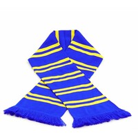 Topfanz Sjaal blauw met gele strepen - STVV