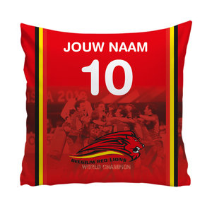 Personalised pillow Red Lions