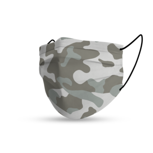 Masque trendy camouflage snow