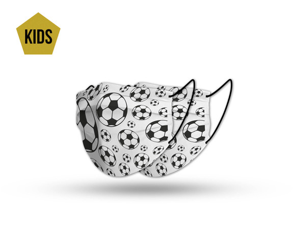 Topfanz Face mask kids football set (2x)