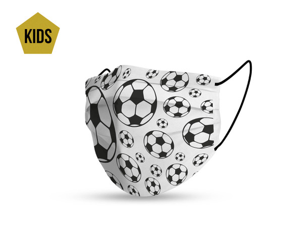 Topfanz Face mask kids football set (2x)