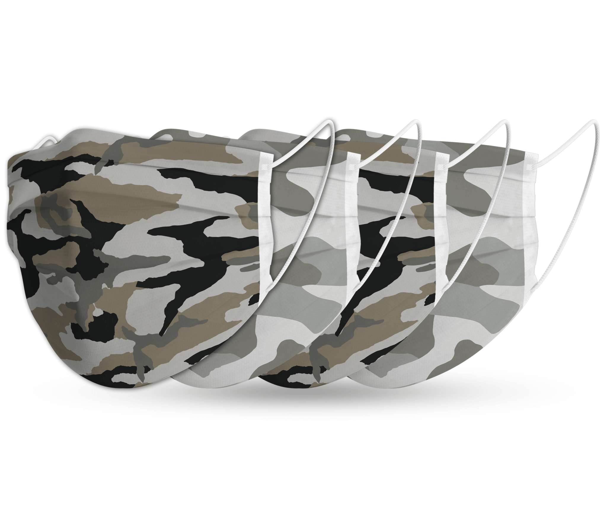 Topfanz Face mask camo set (4x)