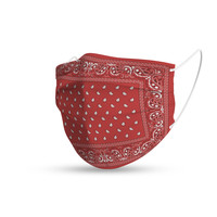 Topfanz Masque trendy bandana red