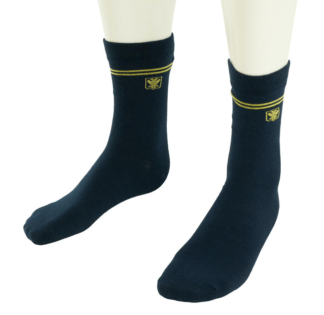 Topfanz Chaussettes duo set navy logo