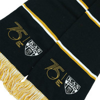 Topfanz Bar scarf black 75 logo