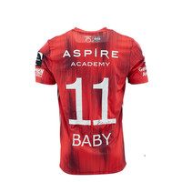 KASE Shirt Red - Matchworn vs Charleroi Player Nr 11 Amara Baby