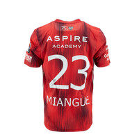 KASE Shirt Red - Matchworn vs Charleroi Player Nr 23 Senna Miangue