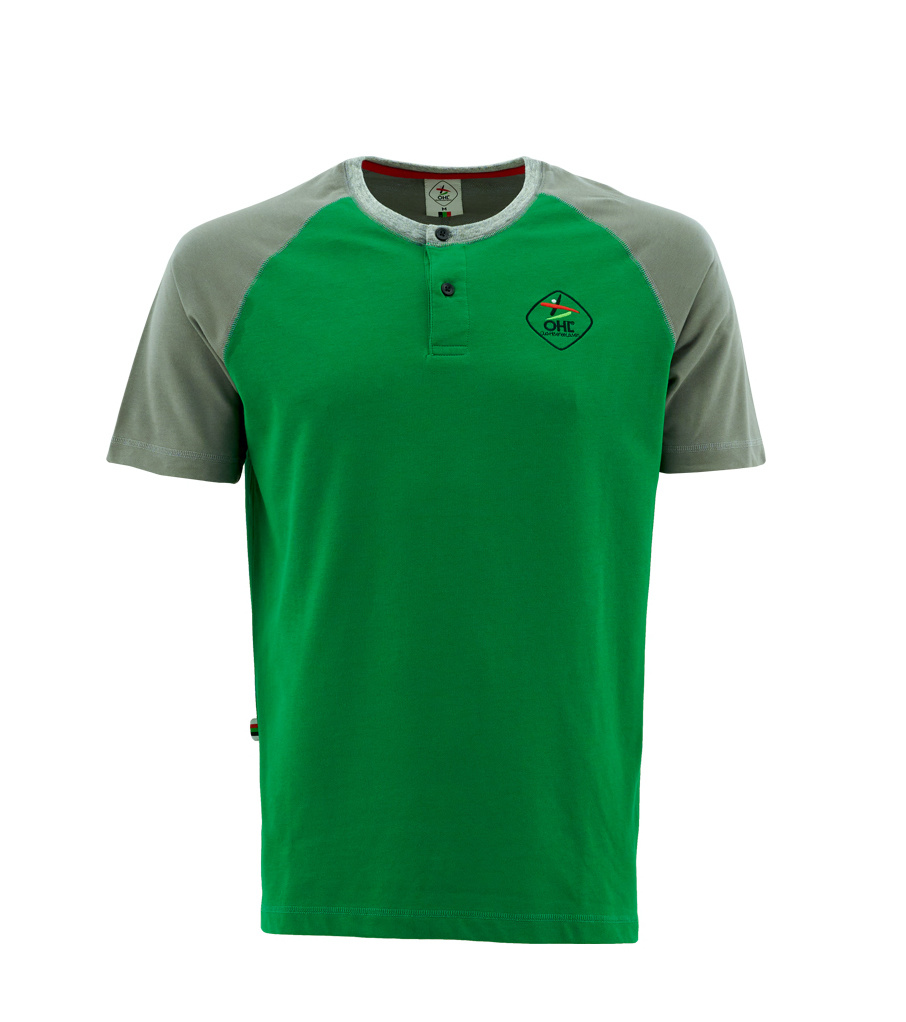 Topfanz Maillot verte - grise