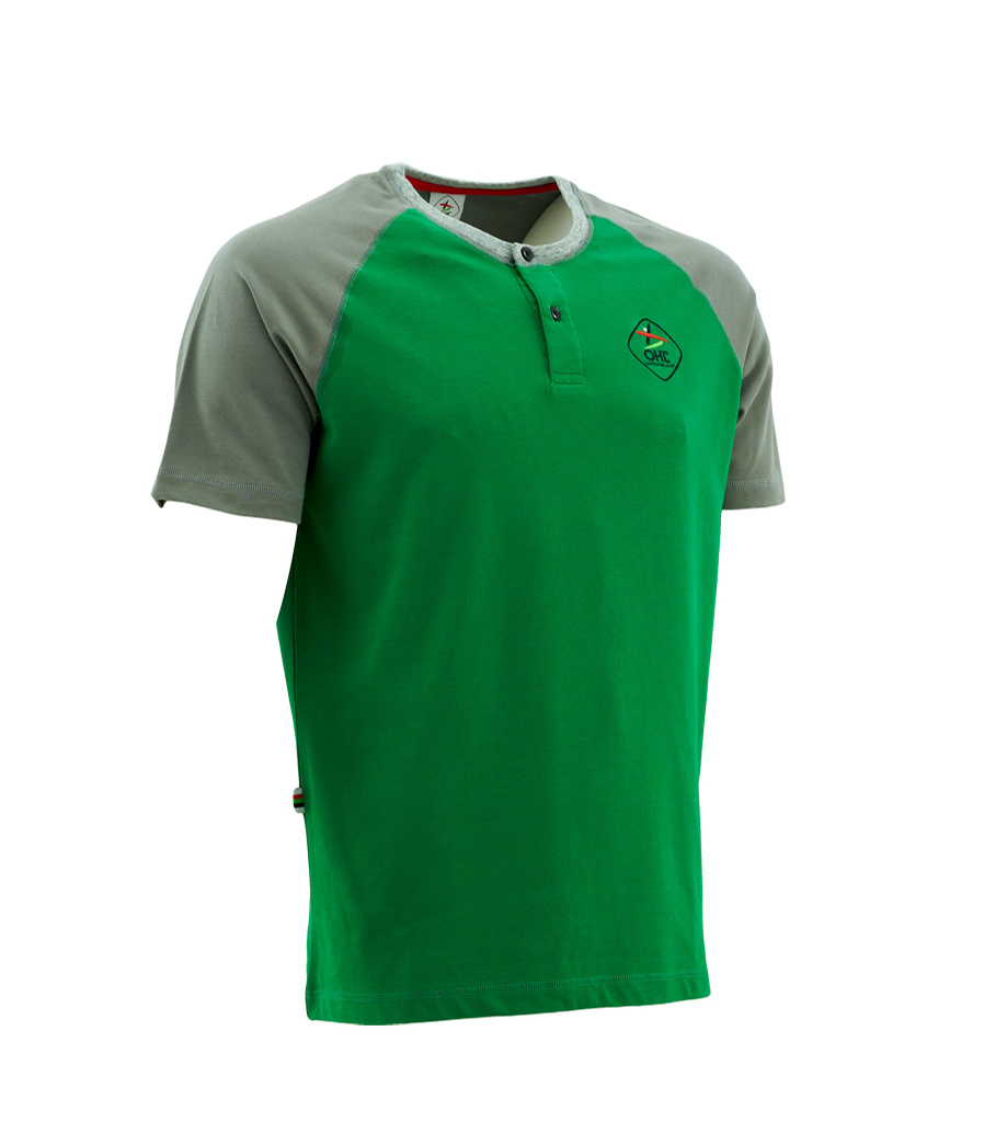 Topfanz Maillot verte - grise