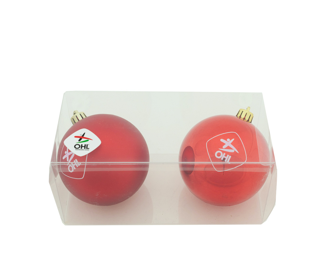 Topfanz Boules de Noël 2020-2021 (2PCS)