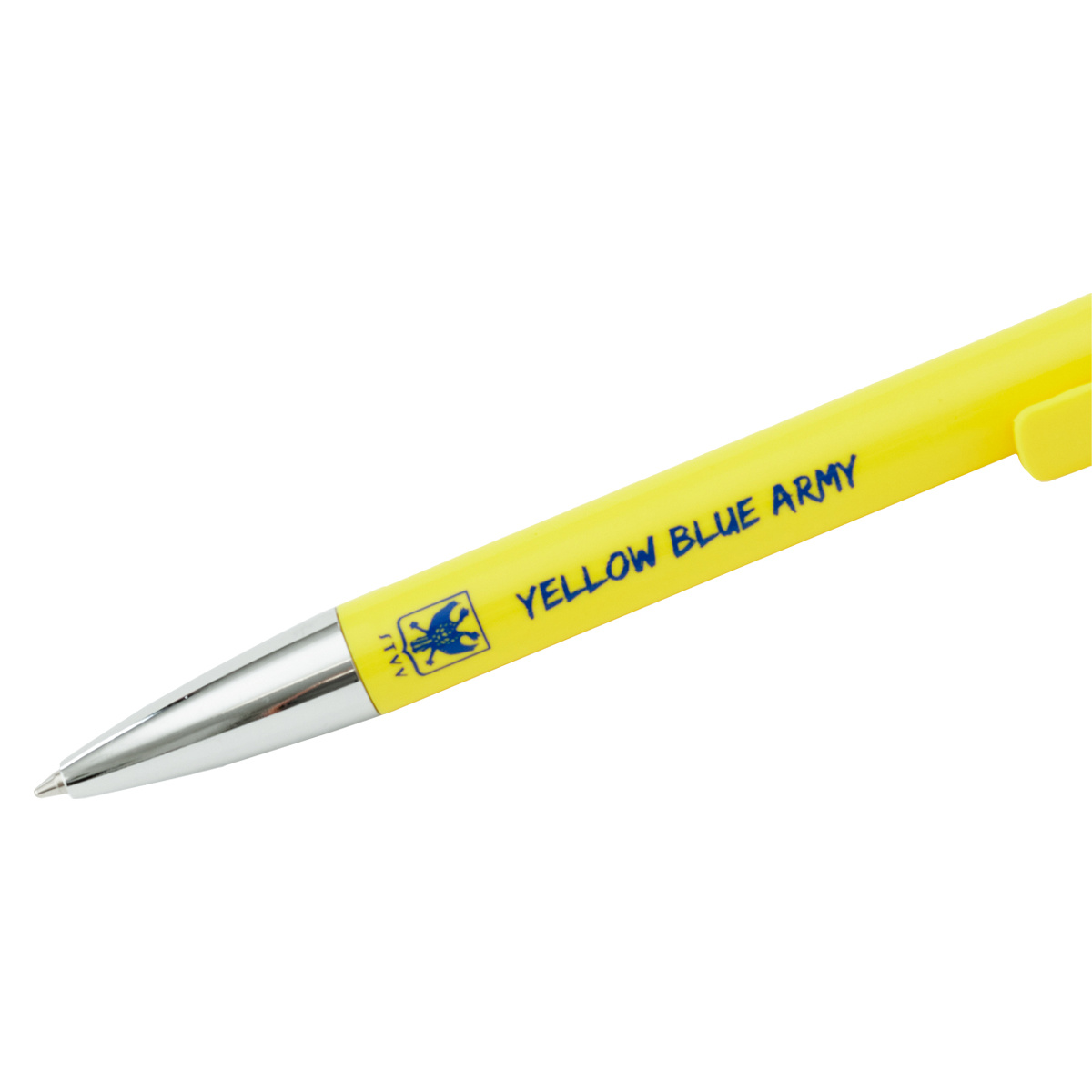 Topfanz Pen geel Yellow Blue Army