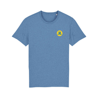 Topfanz T-shirt Mid Heather Blue - VAN DER HEYDEN