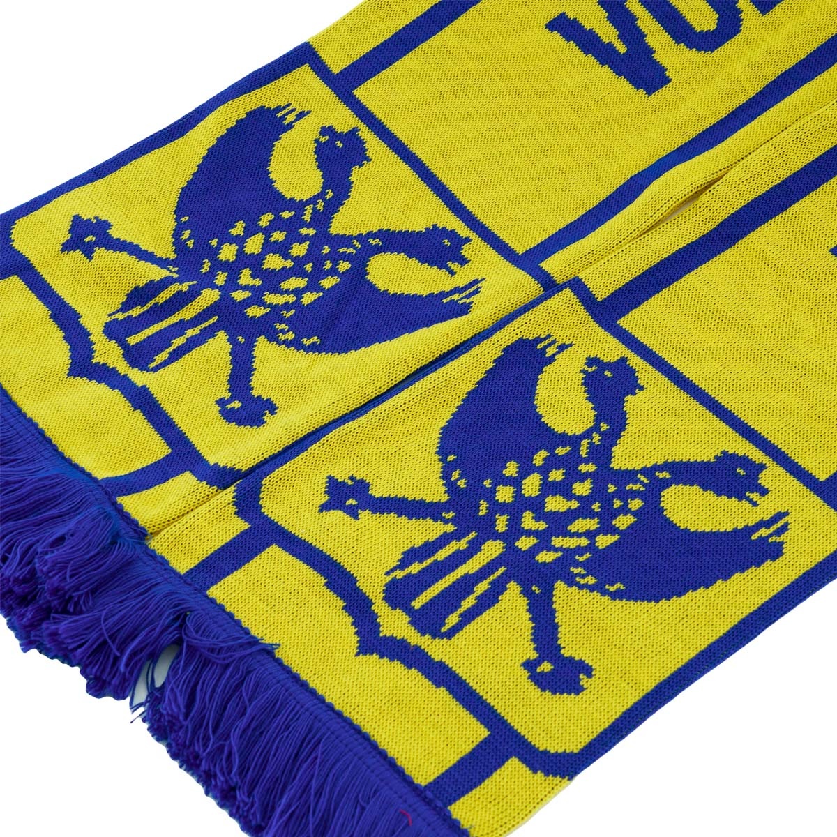 Topfanz Scarf Yellow voetbal, volk & vuur