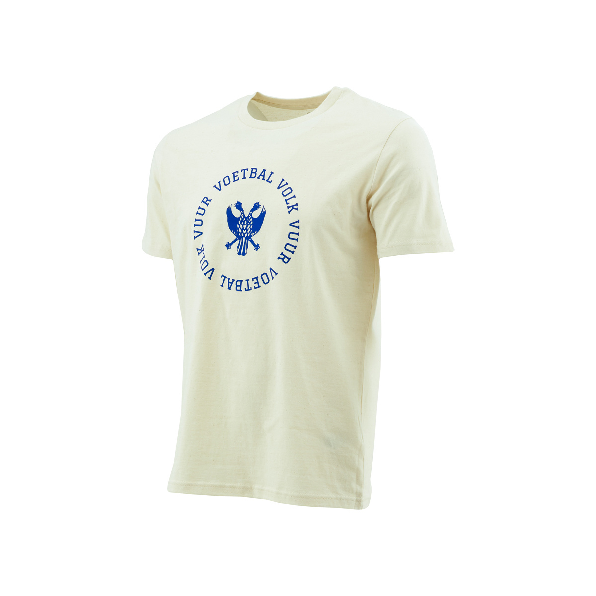 Topfanz T-shirt blanc cassé cercle voetbalvolkvuur