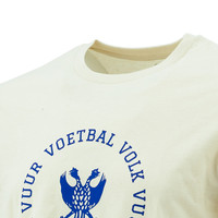 Topfanz T-shirt blanc cassé cercle voetbalvolkvuur