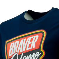 Topfanz T-shirt donkerblauw Braver@Home TN11