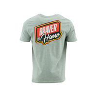 Topfanz T-shirt grijs Braver@Home TN11