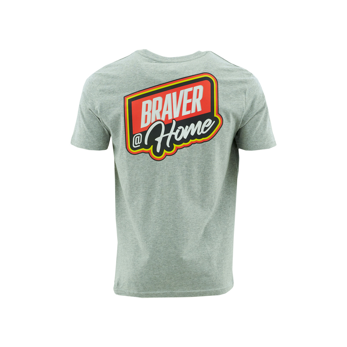 Topfanz T-shirt grey Braver@Home TN11