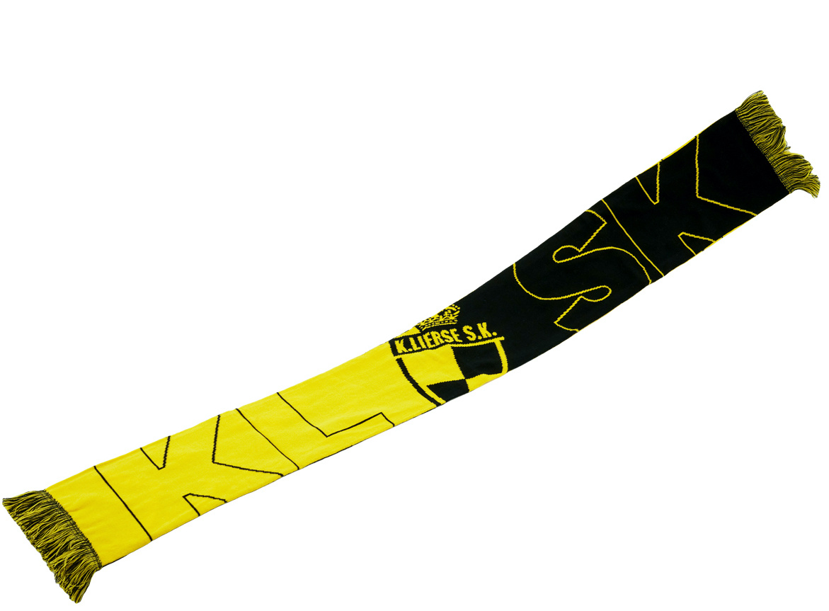 Topfanz Echarpe jaune noir KL SK logo