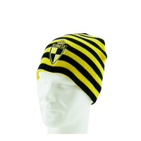 Topfanz Bonnet noir jaune ligne