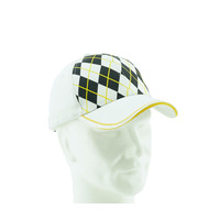 Topfanz Casquette blanc squares