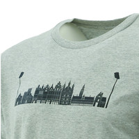 Topfanz T-shirt gris ligne d'horizon Leuven