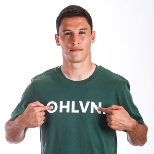 T-shirt green OHLVN.