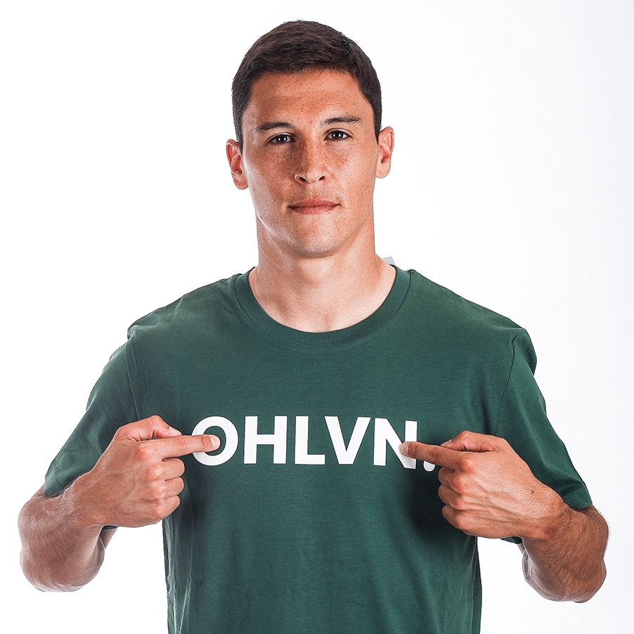 Topfanz T-shirt green OHLVN.