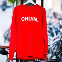 Topfanz Pull rouge OHLVN.