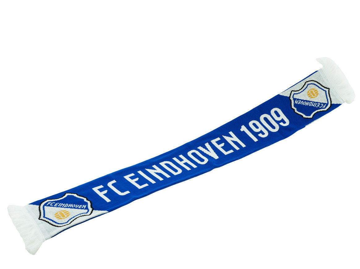 Topfanz Jacquard sjaal FC Eindhoven 1909 schuine streep