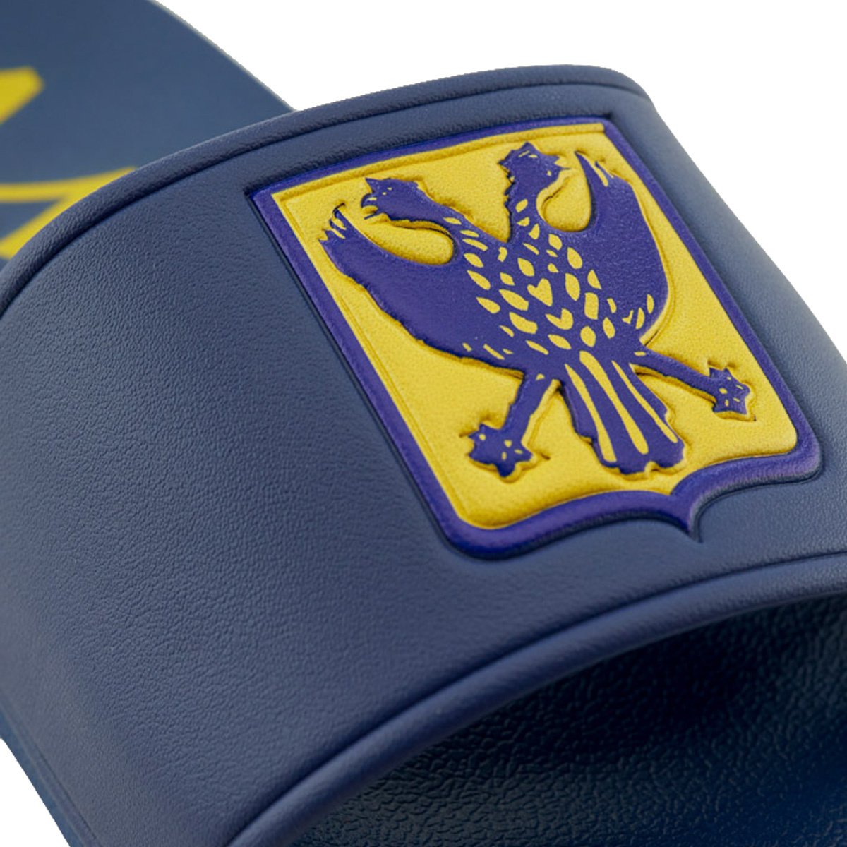 Topfanz Donkerblauwe slippers met logo en STVV