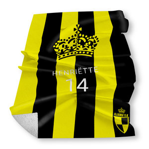 Personalized fleece plaid 100 x 150cm K. Lierse SK