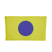 Topfanz Flag Japan Yellow Blue - STVV - STVVカラーの日本国旗