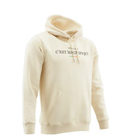 Topfanz Naturel witte hoodie OH LA LA LA - KVO