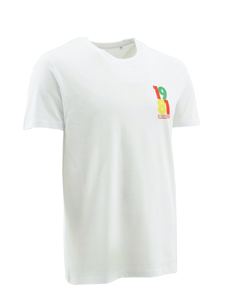 Topfanz White T-shirt 1981 KV Oostende - KVO