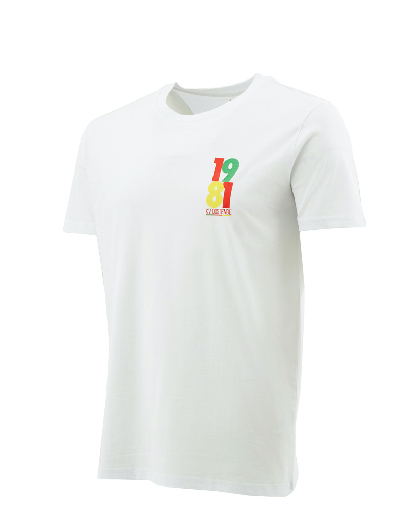 Topfanz T-shirt blanc 1981 KV Oostende - KVO