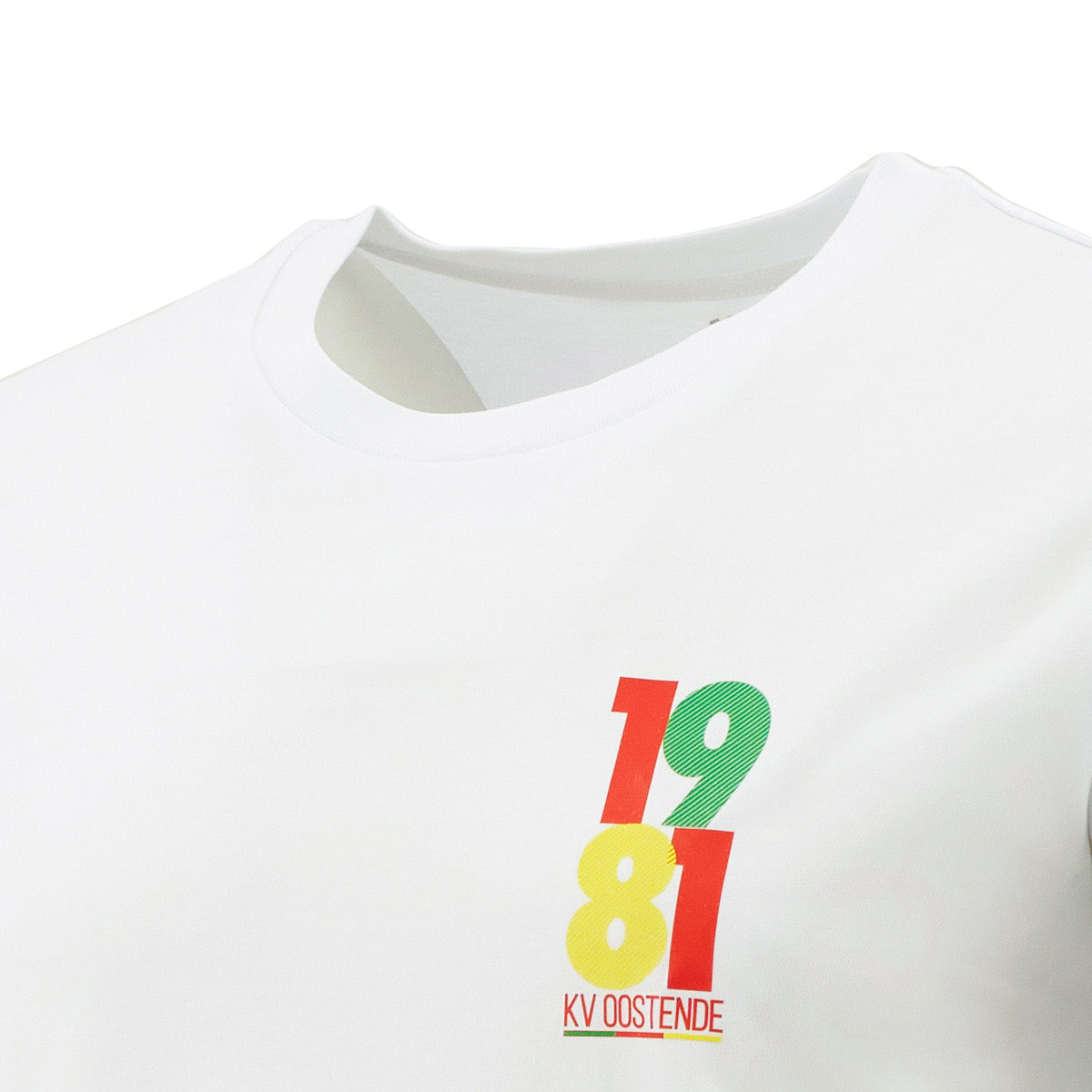 Topfanz White T-shirt 1981 KV Oostende - KVO