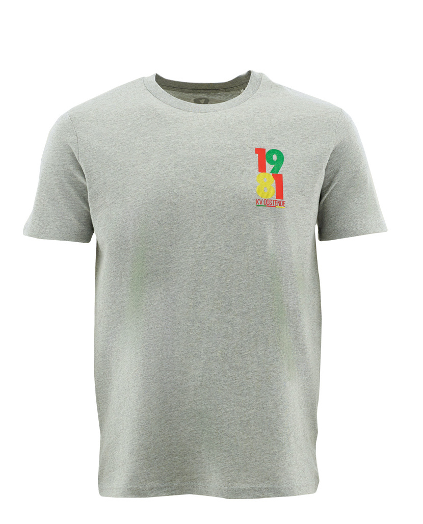 Topfanz Grey T-shirt 1981 KV Oostende - KVO