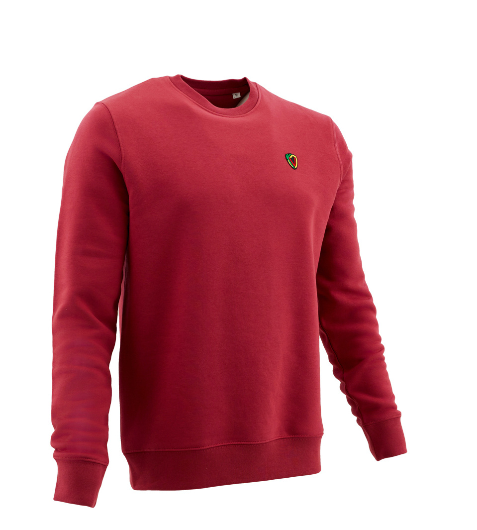 onder wij Snel Rode sweater met geborduurd logo - KVO - Shops.topfanz.com