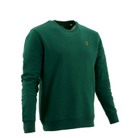 Topfanz Groene sweater met geborduurd logo - KVO