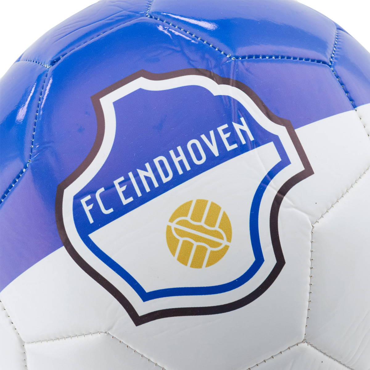 Topfanz voetbal maat 5 blauw-wit logo