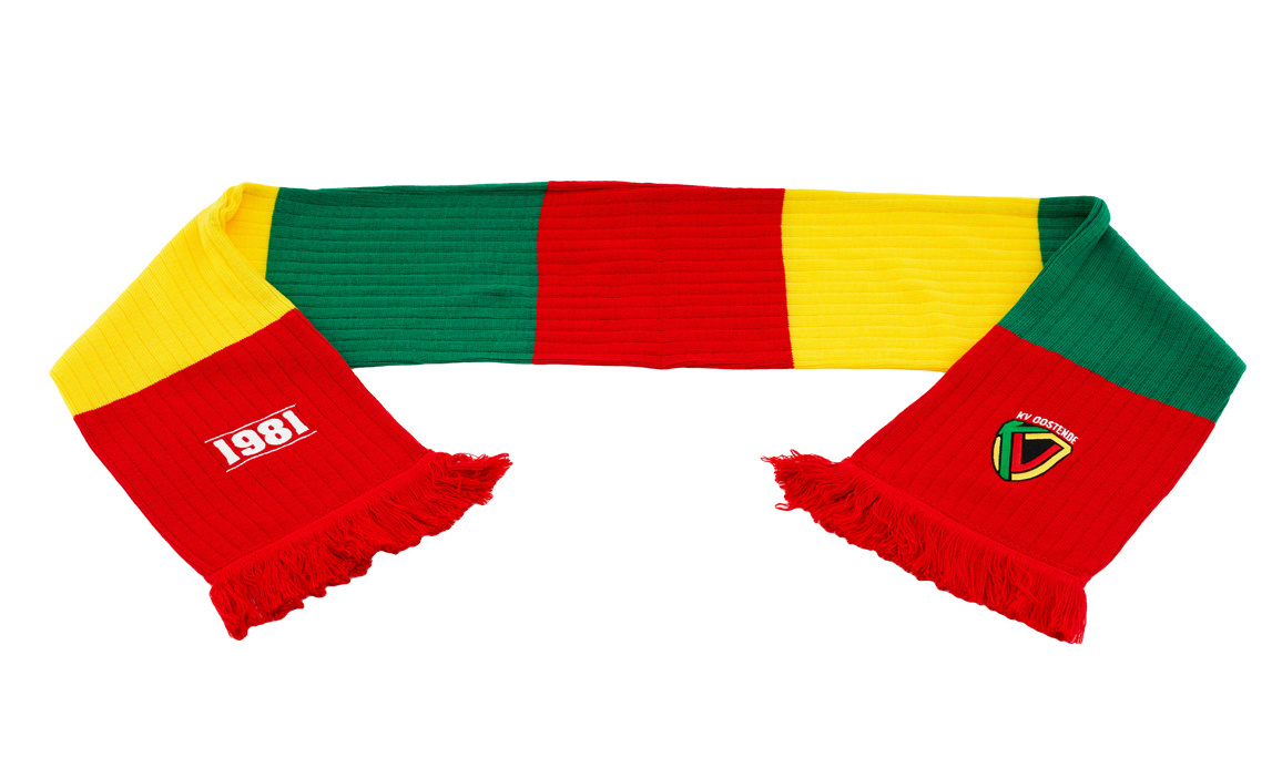 Topfanz Retro block scarf  - 1981 Logo