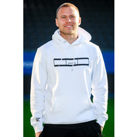 Topfanz Hoodie blanc "DE K"