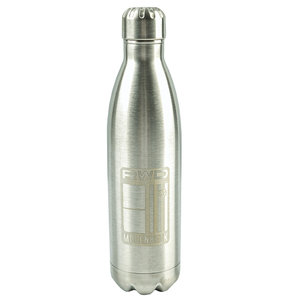 Thermos silver engraved logo RWDM