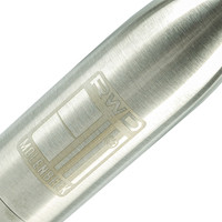 Topfanz Thermos silver engraved logo RWDM