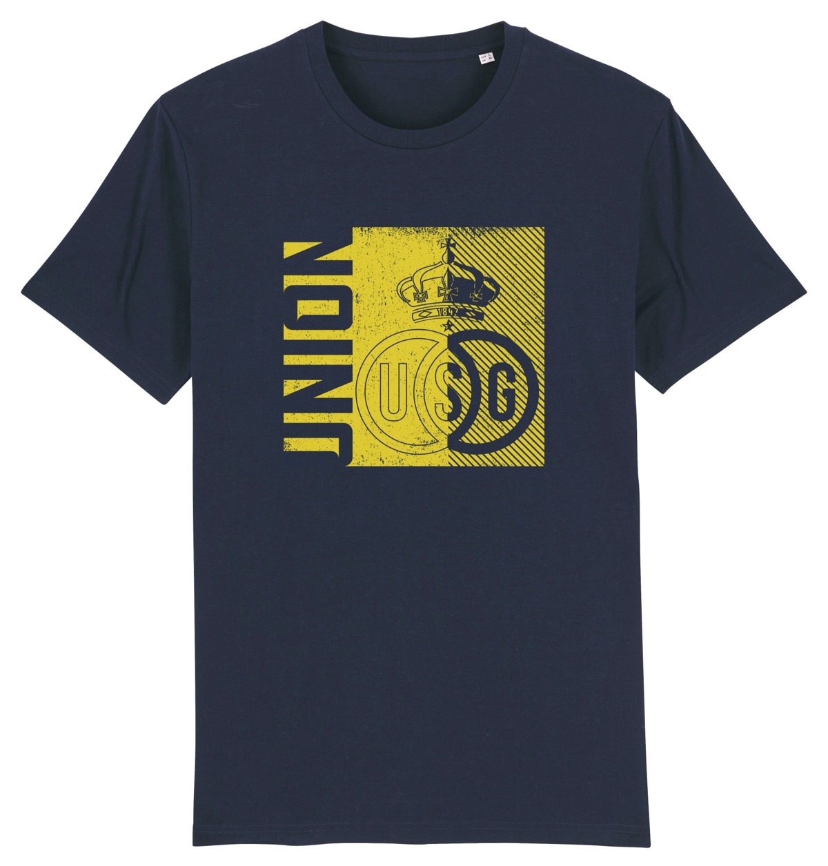 Topfanz T- shirt blauw Union geel streetwear