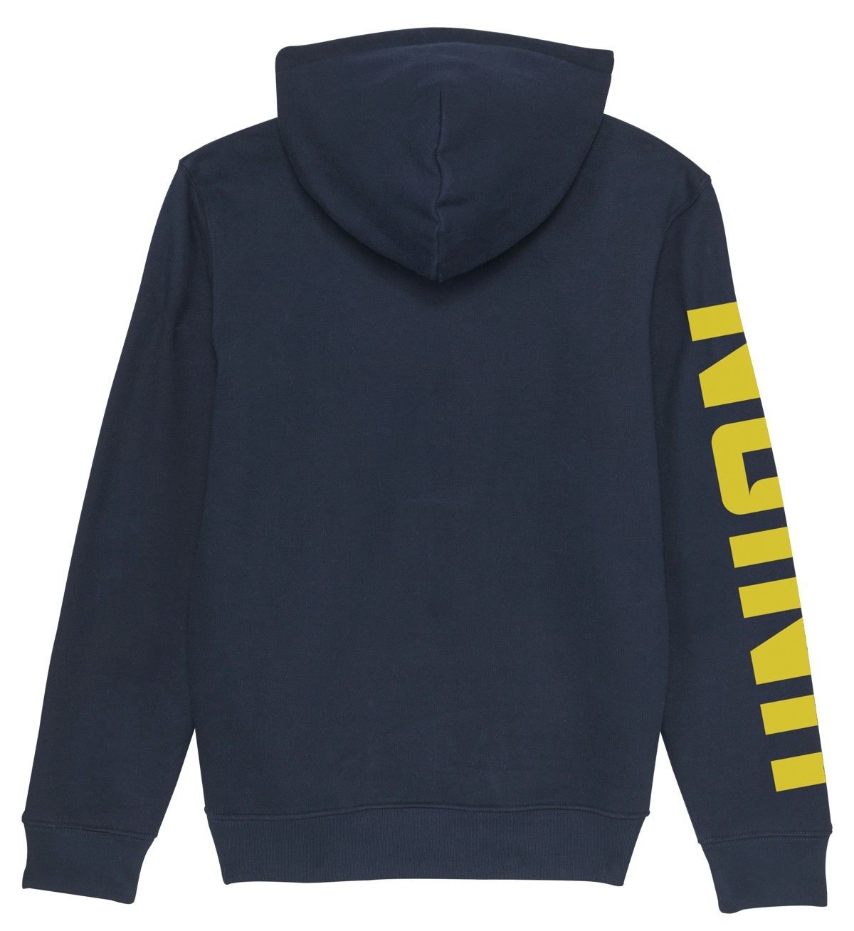 Topfanz Hoodie blauw Union sleeve geel