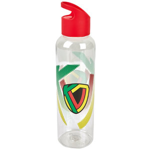 Water bottle red cap KVO logo