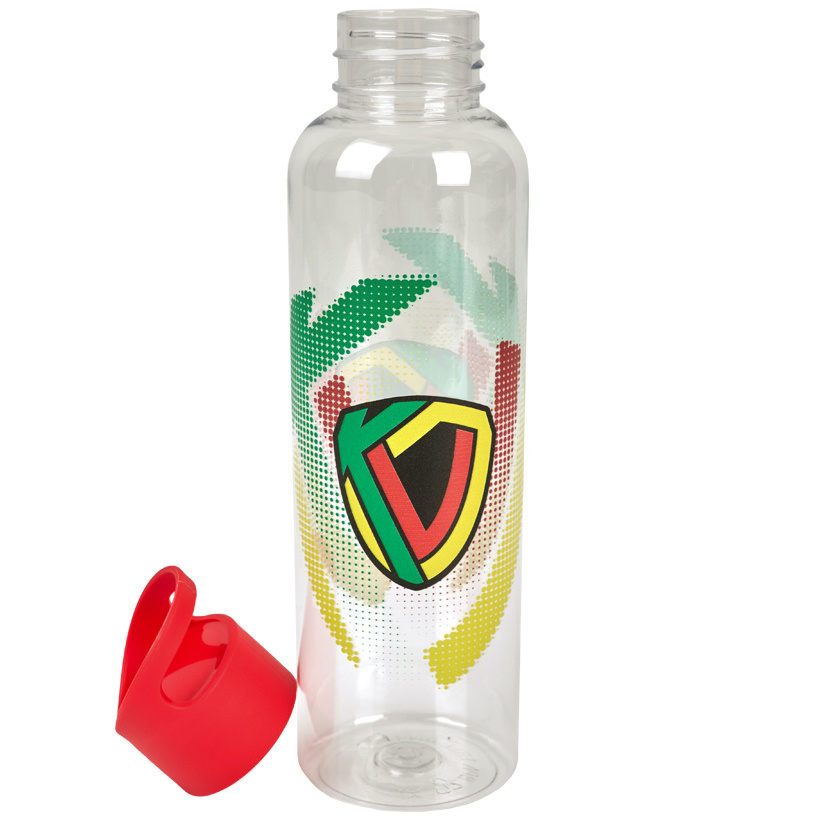 Topfanz Water bottle red cap KVO logo