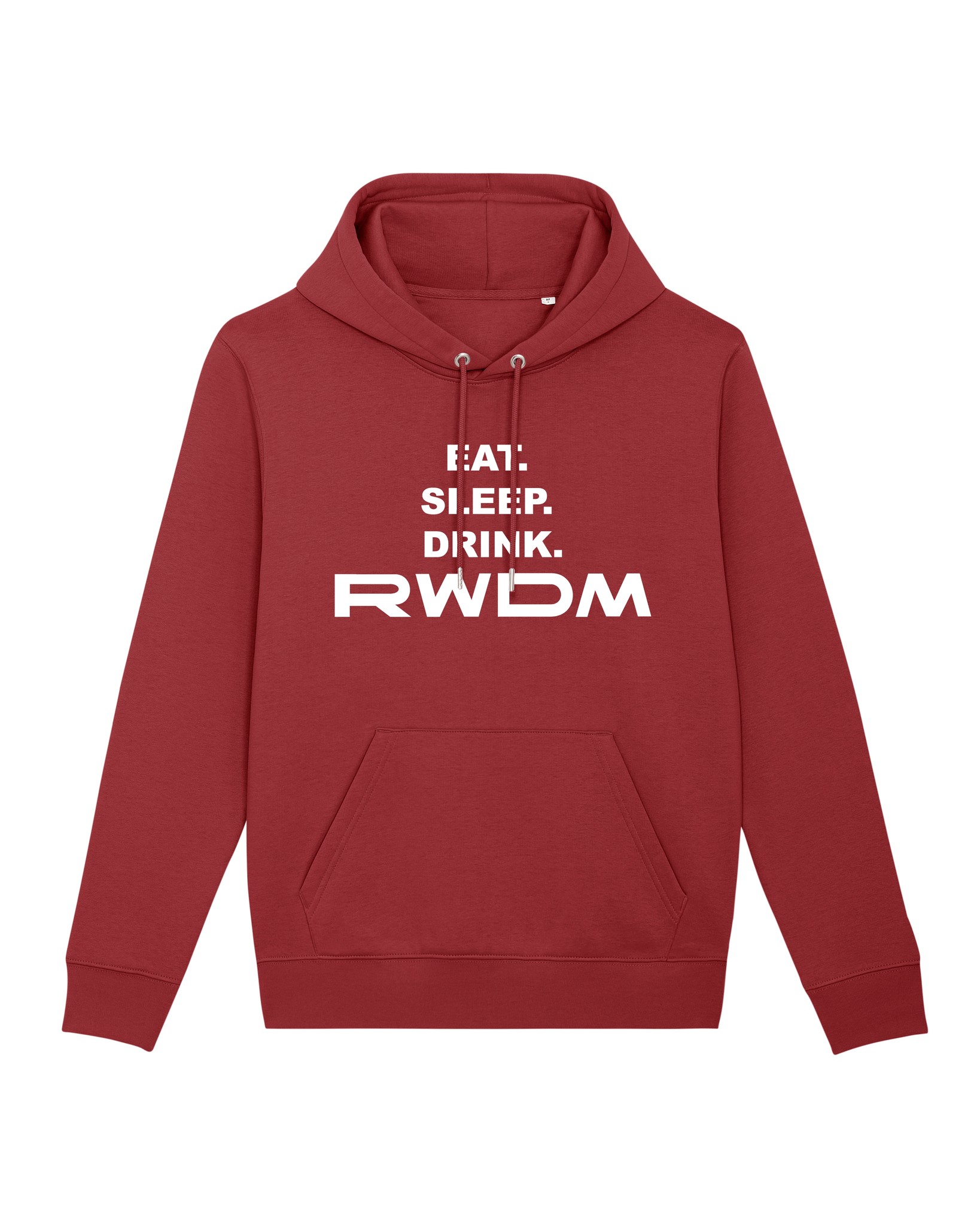 Topfanz Red earth hoodie - eat drink sleep RWDM